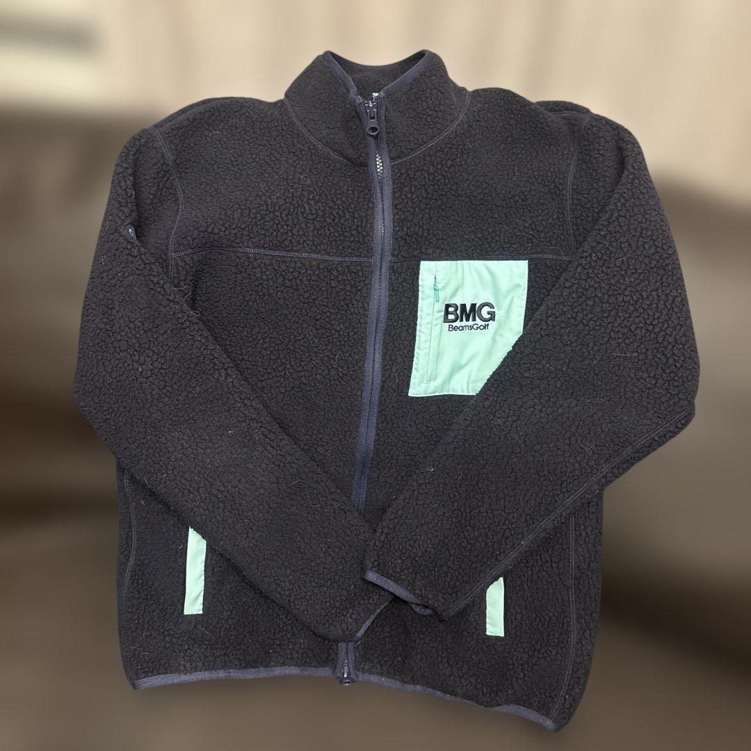 ビームスゴルフ オレンジレーベル POLARTECフルジップアップボアジャケット