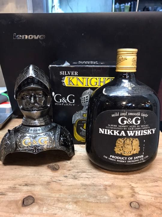 美品ニッカ ウイスキー NIKKA WHISKY G&G ボトルディスプレイ付