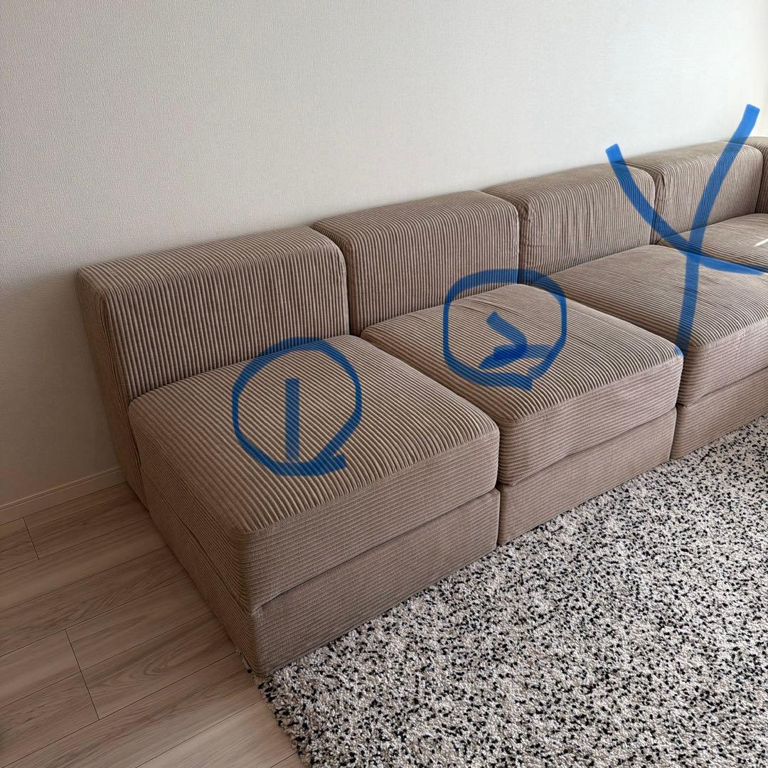 【2/2】IKEA イケア JÄTTEBO イェッテボ 1人掛けソファ×2