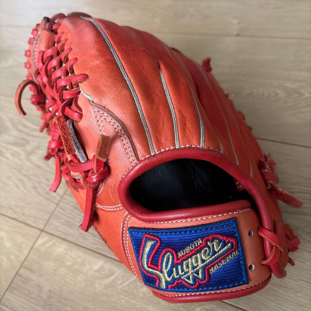 久保田スラッガー KSN-J6V オレンジ 軟式グローブ