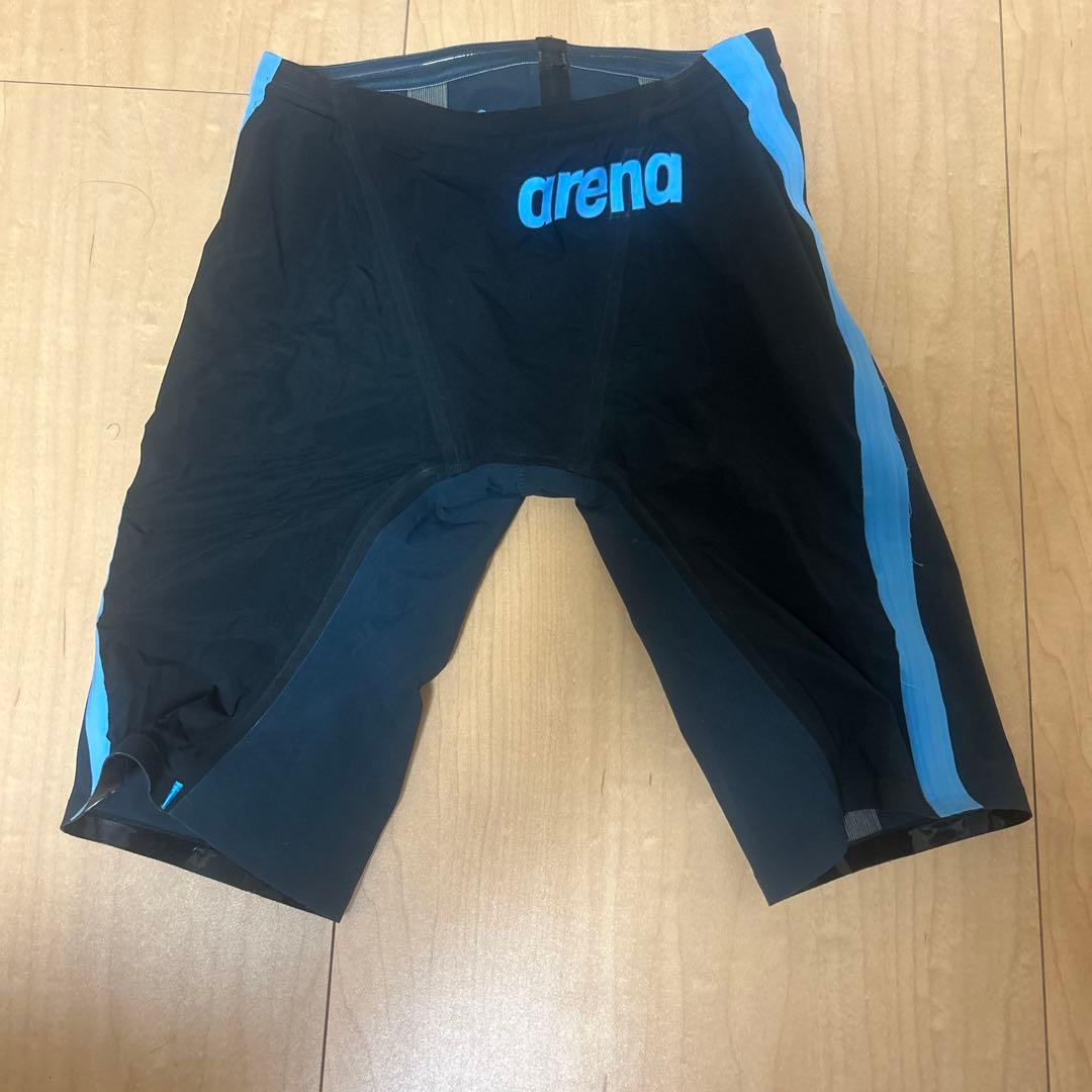 arena 競泳水着 S 黒/青
