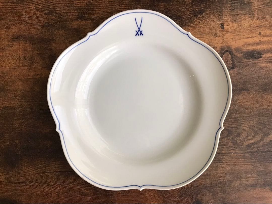 マイセン　双剣　ディナープレート　26cm