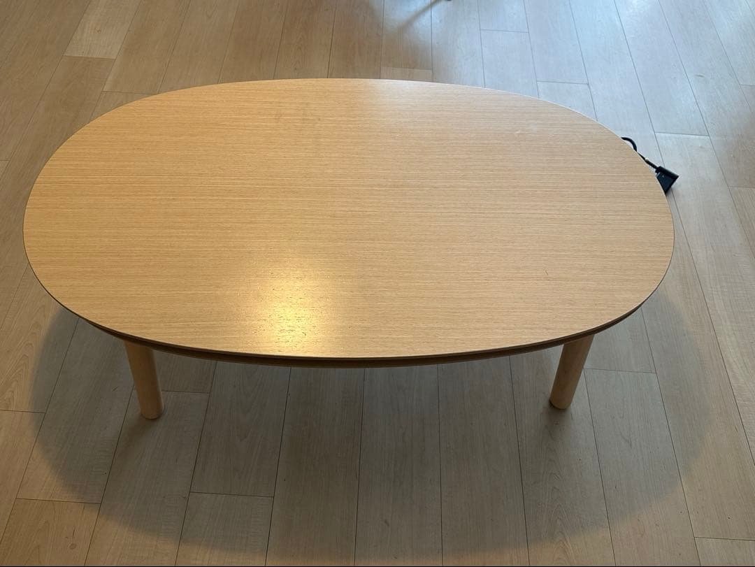 無印良品　楕円　小　　こたつ