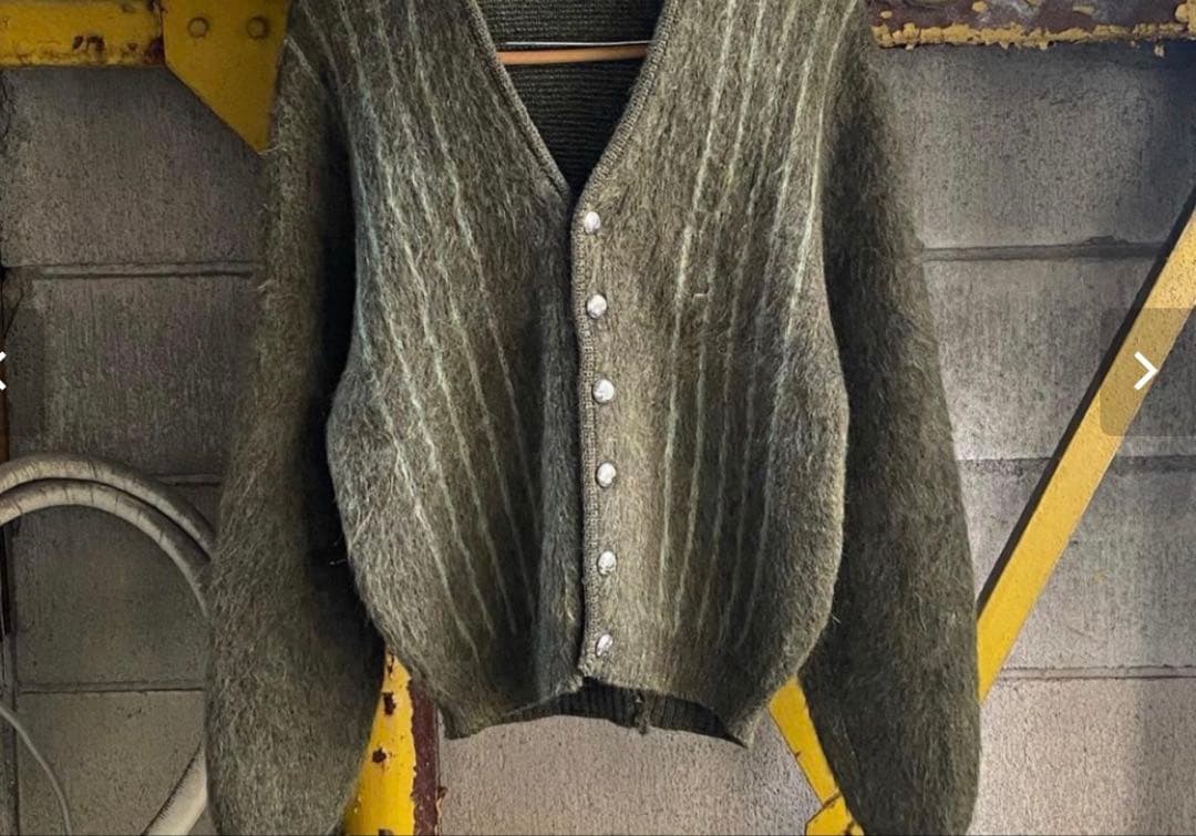 60s モヘアカーディガン　カートコバーン