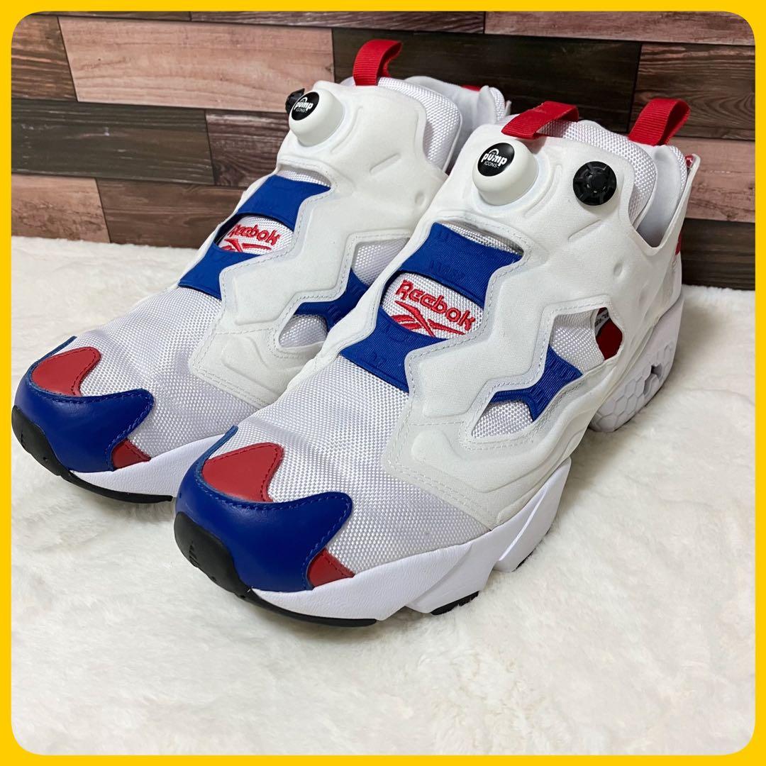 極美品 Reebok インスタポンプフューリー 靴 29.0 カレッジロイヤル