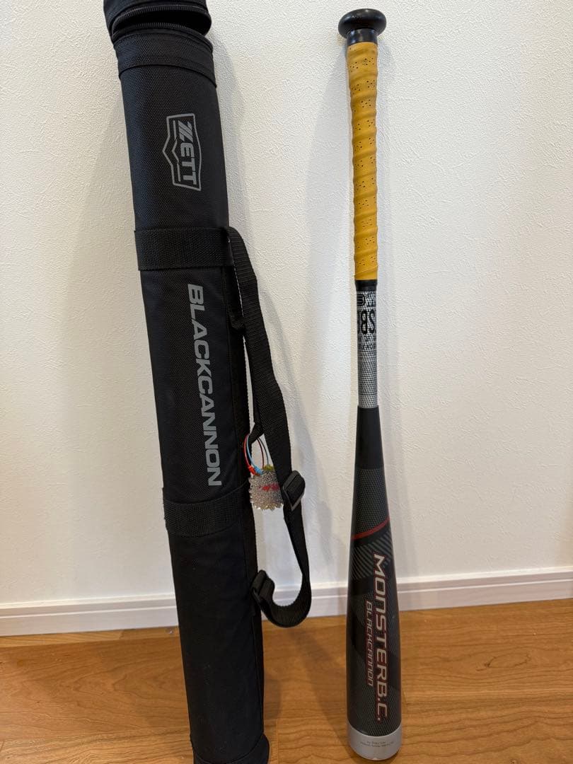 ZETT MONSTER B.C. BLACK CANNON バット