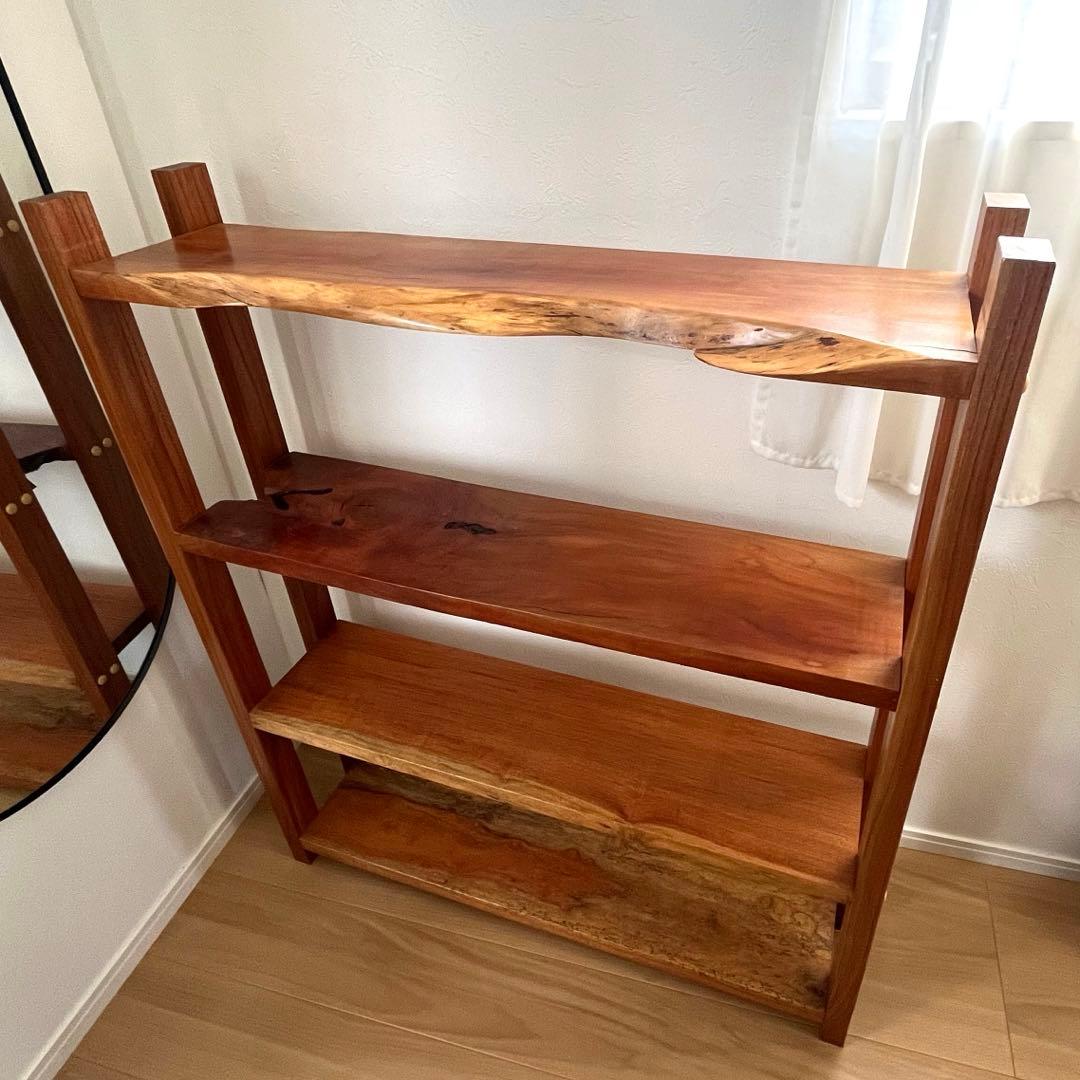 無垢材　古家具　古道具　オープンラック 収納棚 オープンシェルフ