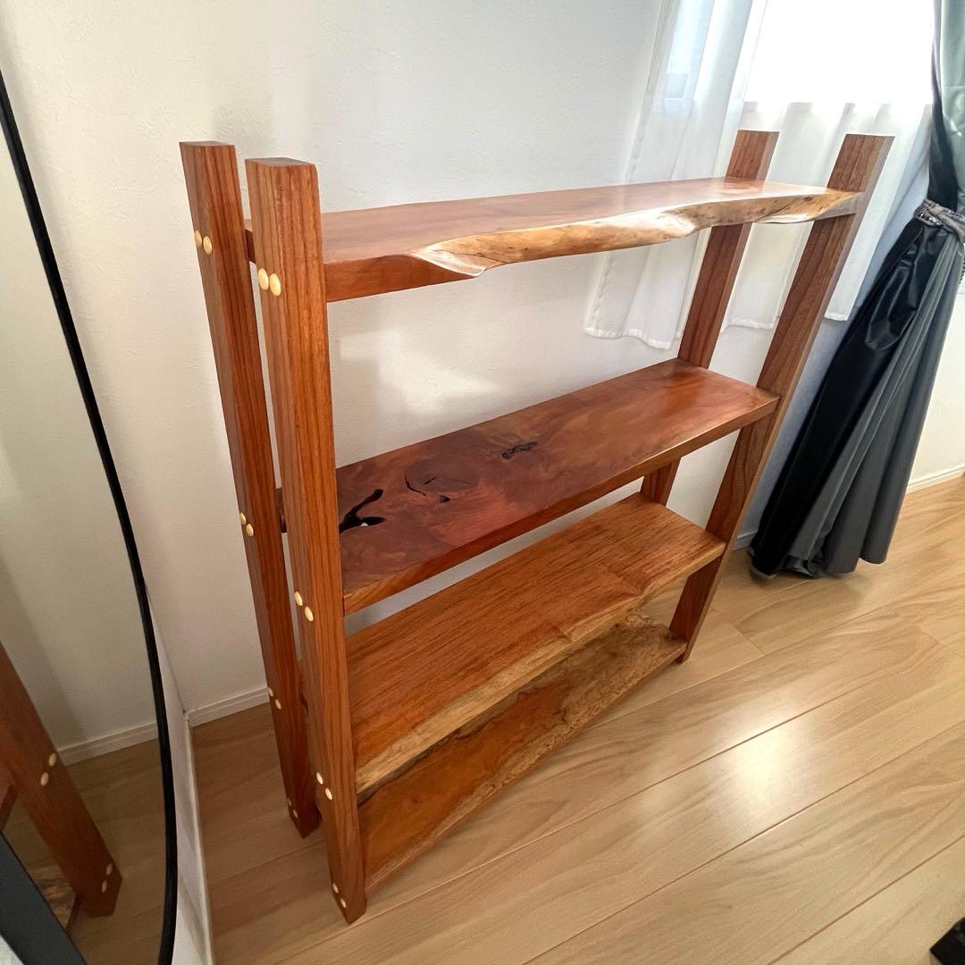 無垢材　古家具　古道具　オープンラック 収納棚 オープンシェルフ