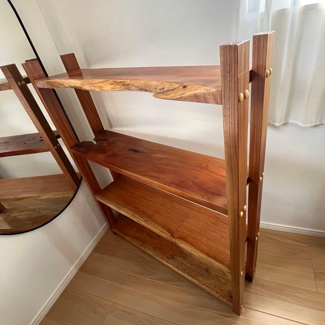 無垢材　古家具　古道具　オープンラック 収納棚 オープンシェルフ