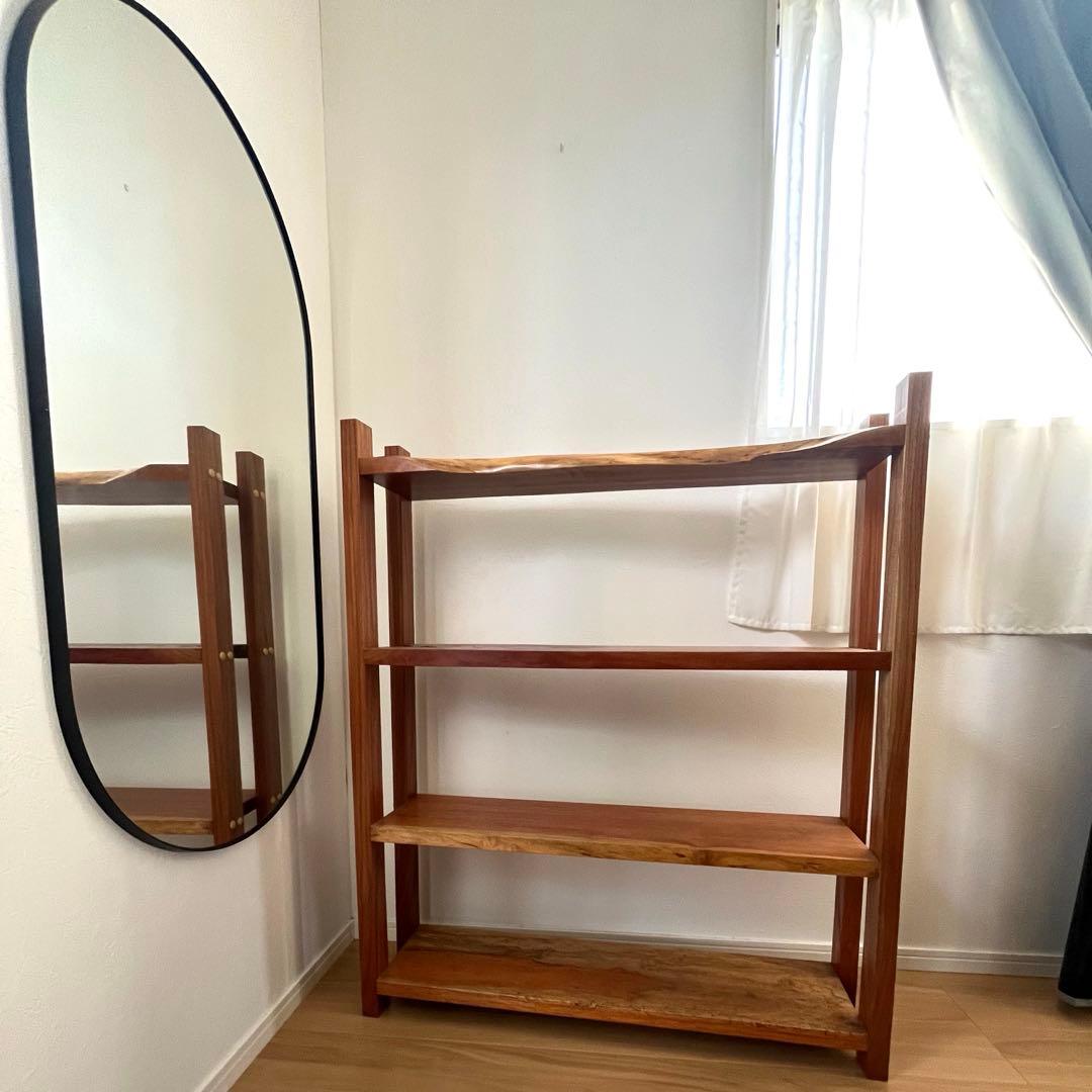 無垢材　古家具　古道具　オープンラック 収納棚 オープンシェルフ