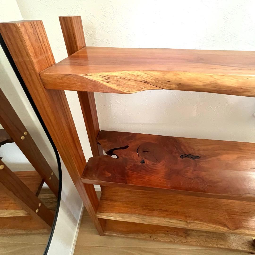 無垢材　古家具　古道具　オープンラック 収納棚 オープンシェルフ