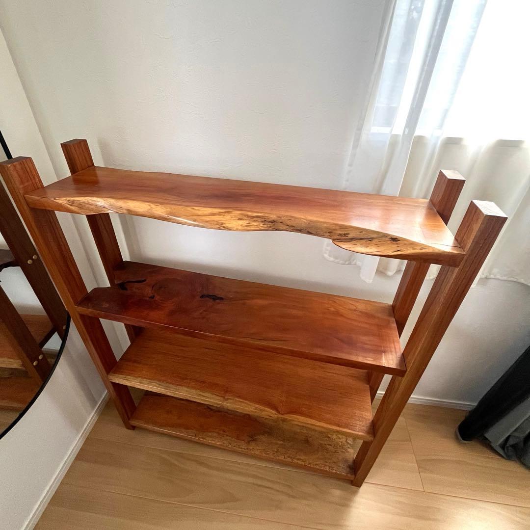 無垢材　古家具　古道具　オープンラック 収納棚 オープンシェルフ