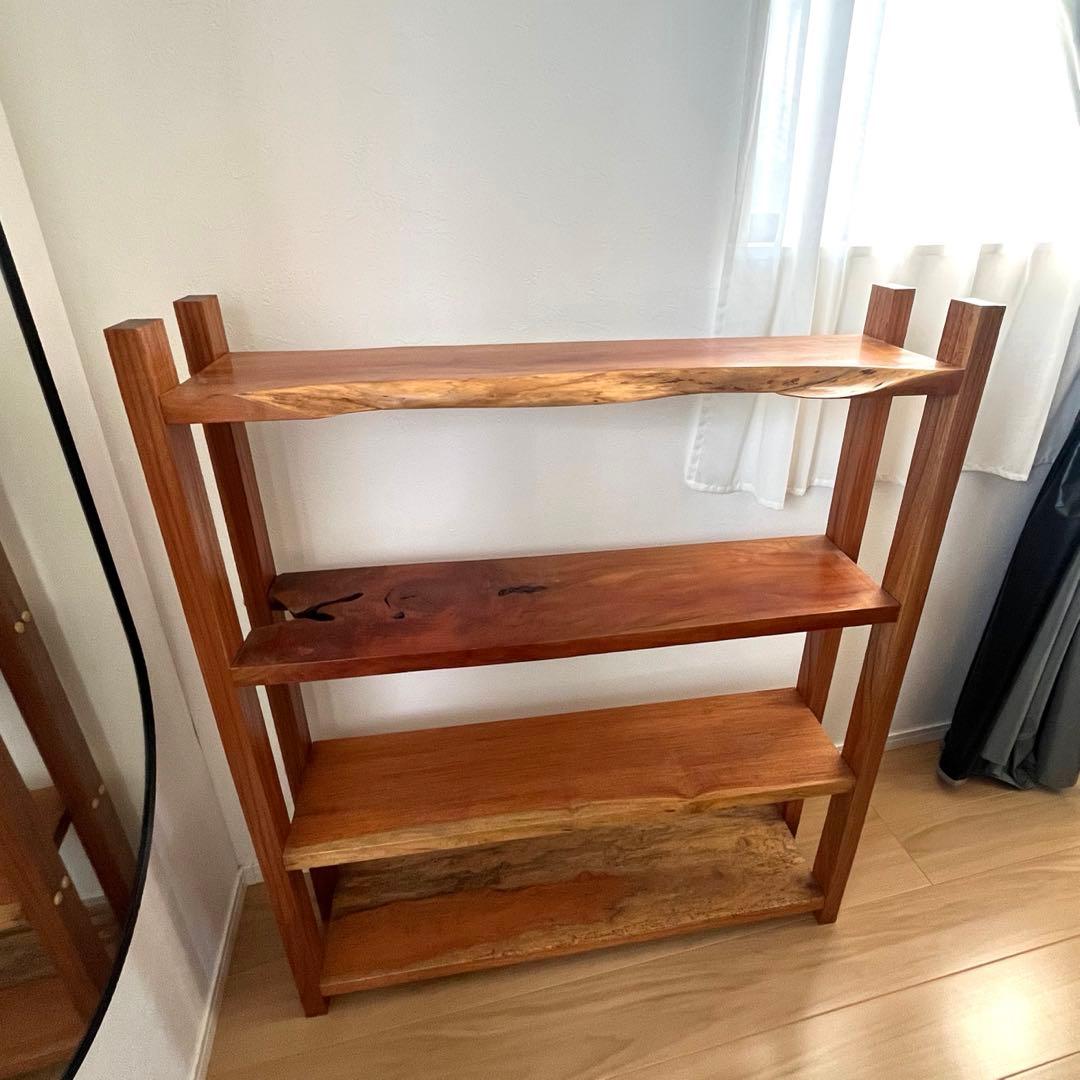 無垢材　古家具　古道具　オープンラック 収納棚 オープンシェルフ