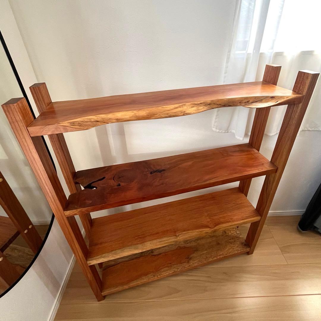 無垢材　古家具　古道具　オープンラック 収納棚 オープンシェルフ