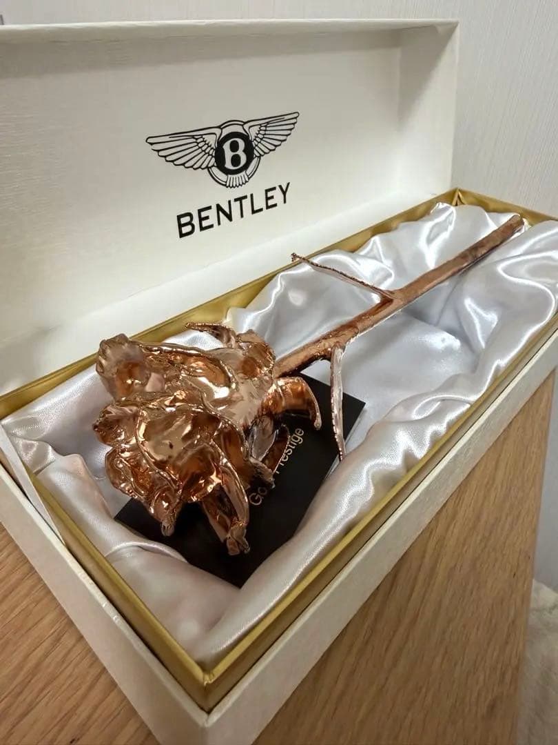 BENTLEY Gold Prestigeピンクゴールドプラチナローズ 非売品