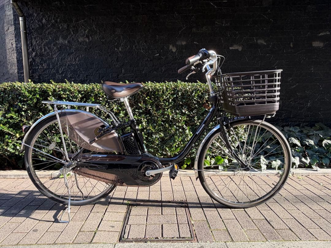 電動自転車パナソニック Panasonic ビビDX 2025年モデル　ブラック