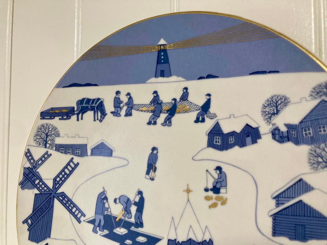 ARABIA アラビア　1980s クリスマスプレート