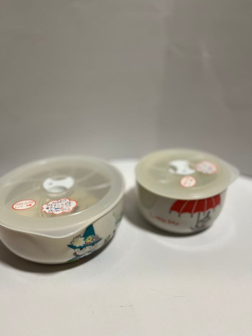 ムーミン 食品保存容器 /マグカップ/お皿/三つ仕切りプレート