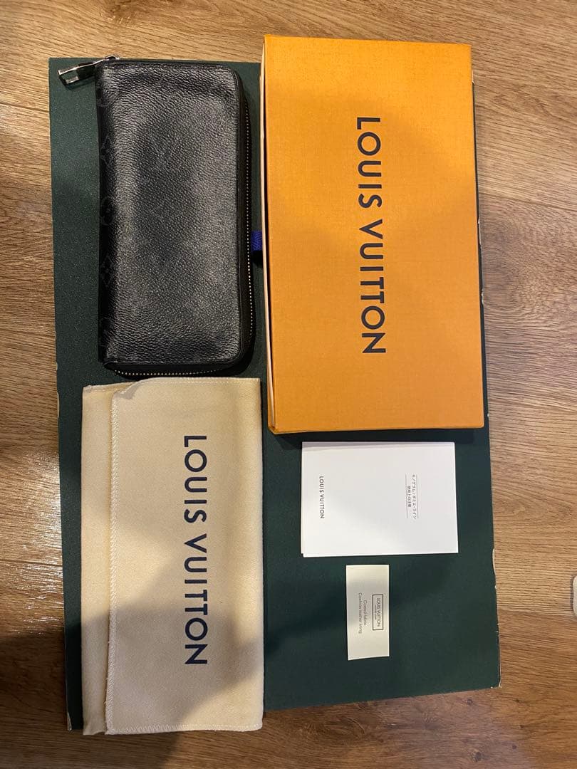 バ*ュ様 LOUIS VUITTON 長財布 オレンジ箱付き