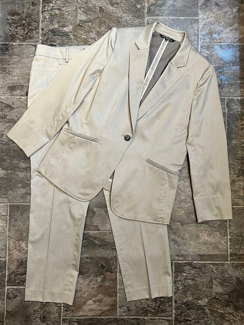 【新品同様】大きいサイズ 23区 パンツスーツ 上下セットアップ46(公式3L)