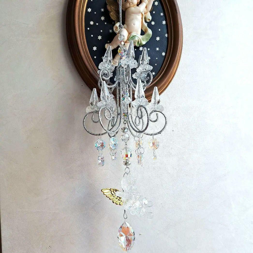 サンキャッチャー シャンデリア エンジェル