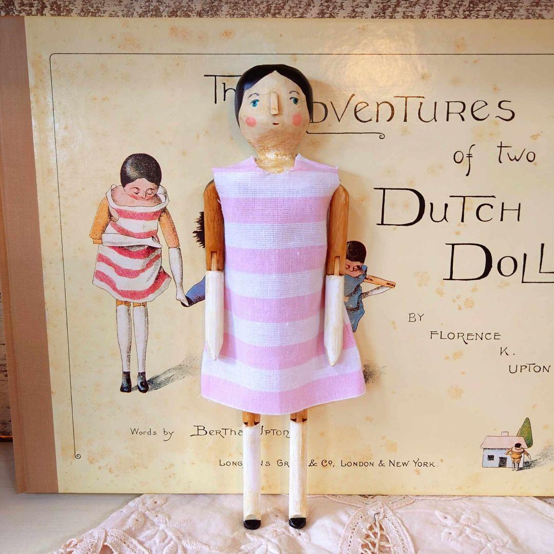 ペグドール ハンドメイド ５ アンティーク風 オランダ人形 ブライス