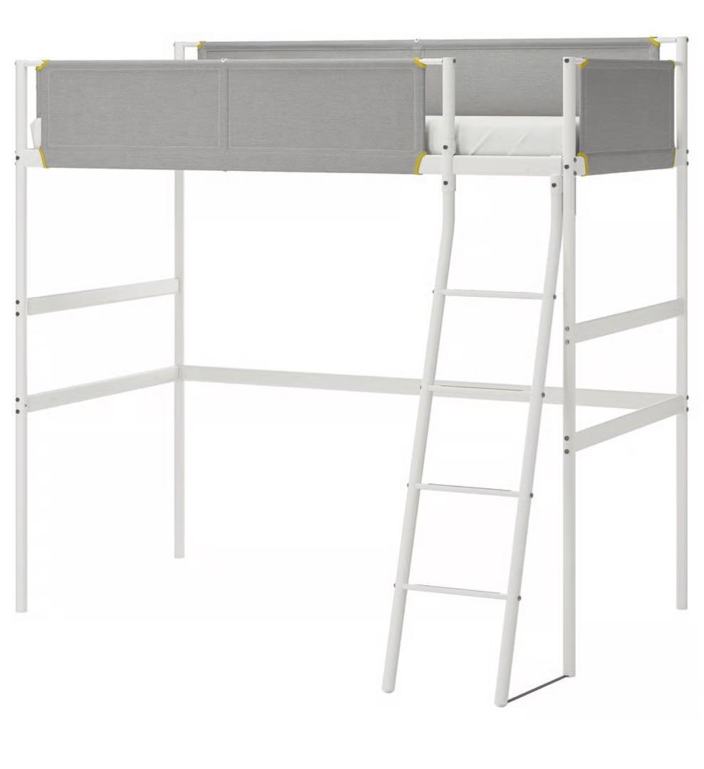 IKEA イケア　ヴィトヴェルロフトベッド