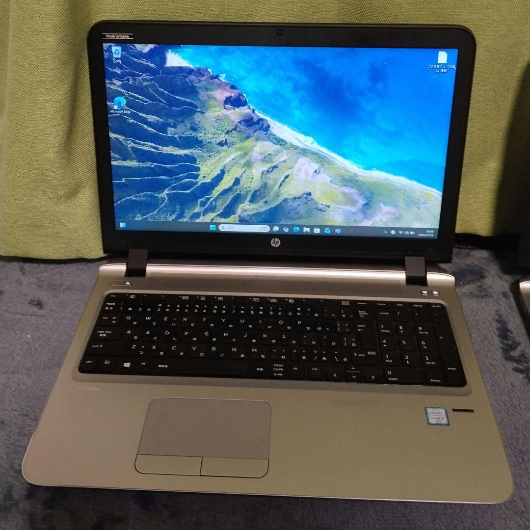 HP15.6型ノートパソコンoffice付き