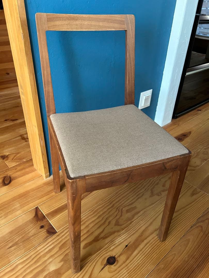 軽量 宮崎椅子 R+R chair ダイニングチェア ウォールナット 小泉誠 1