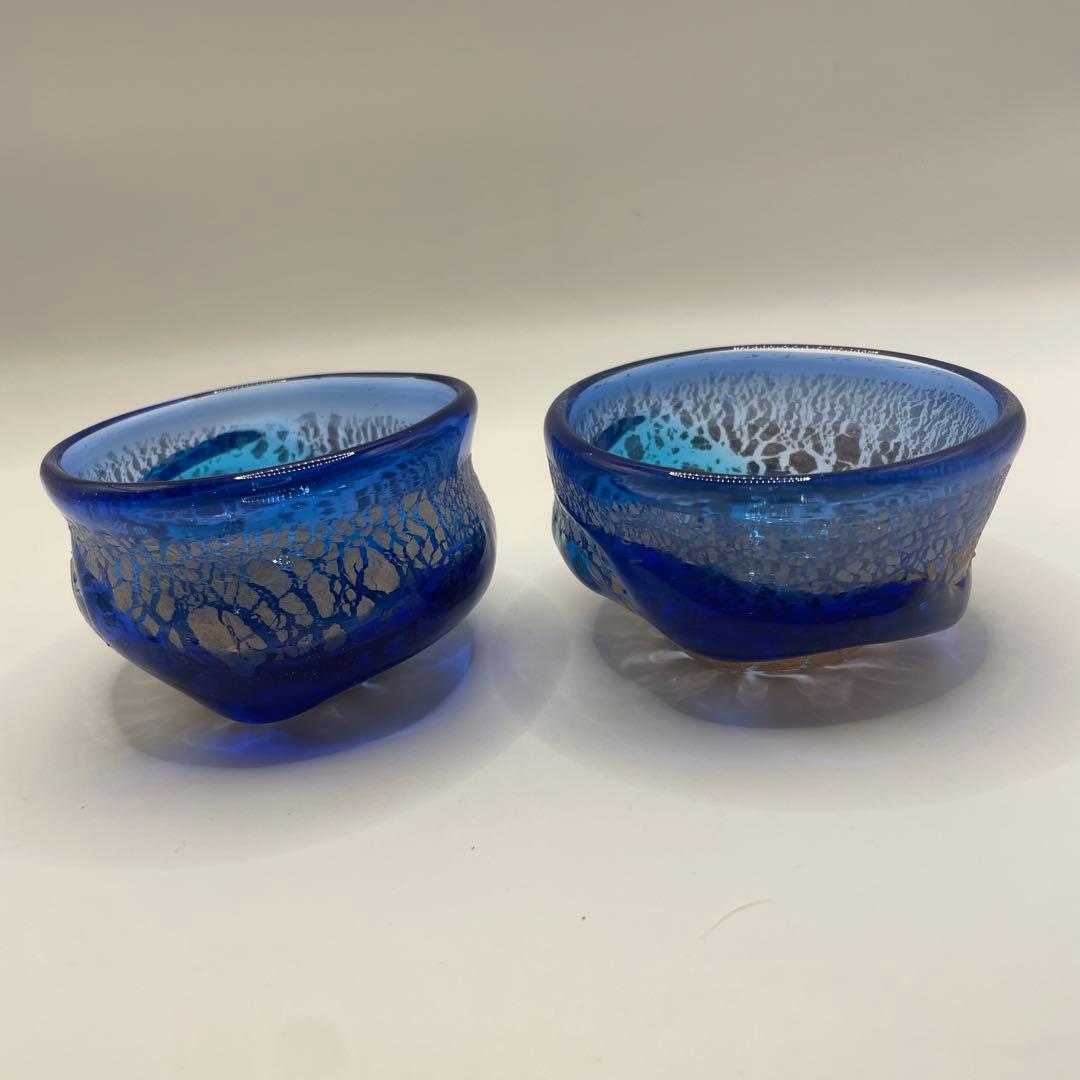 稲嶺盛吉作グラスぐい呑み