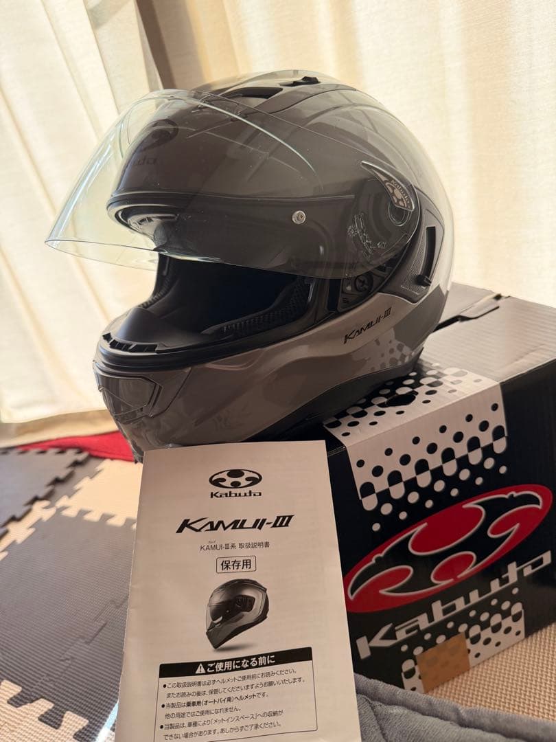 ラ*ン様 OGK (オージーケーカブト) KAMUI-3 ブラック