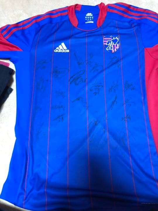 FC東京サイン入りユニフォーム