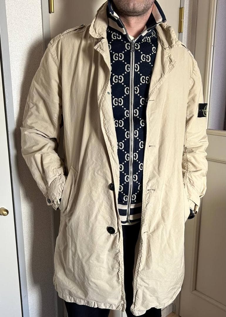 Stone  ベージュ トレンチコート