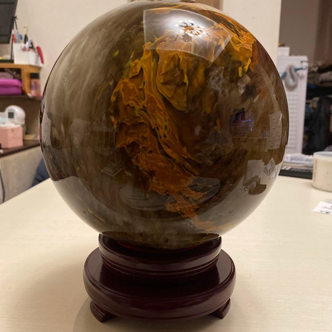 超特大タイガーアイ水晶