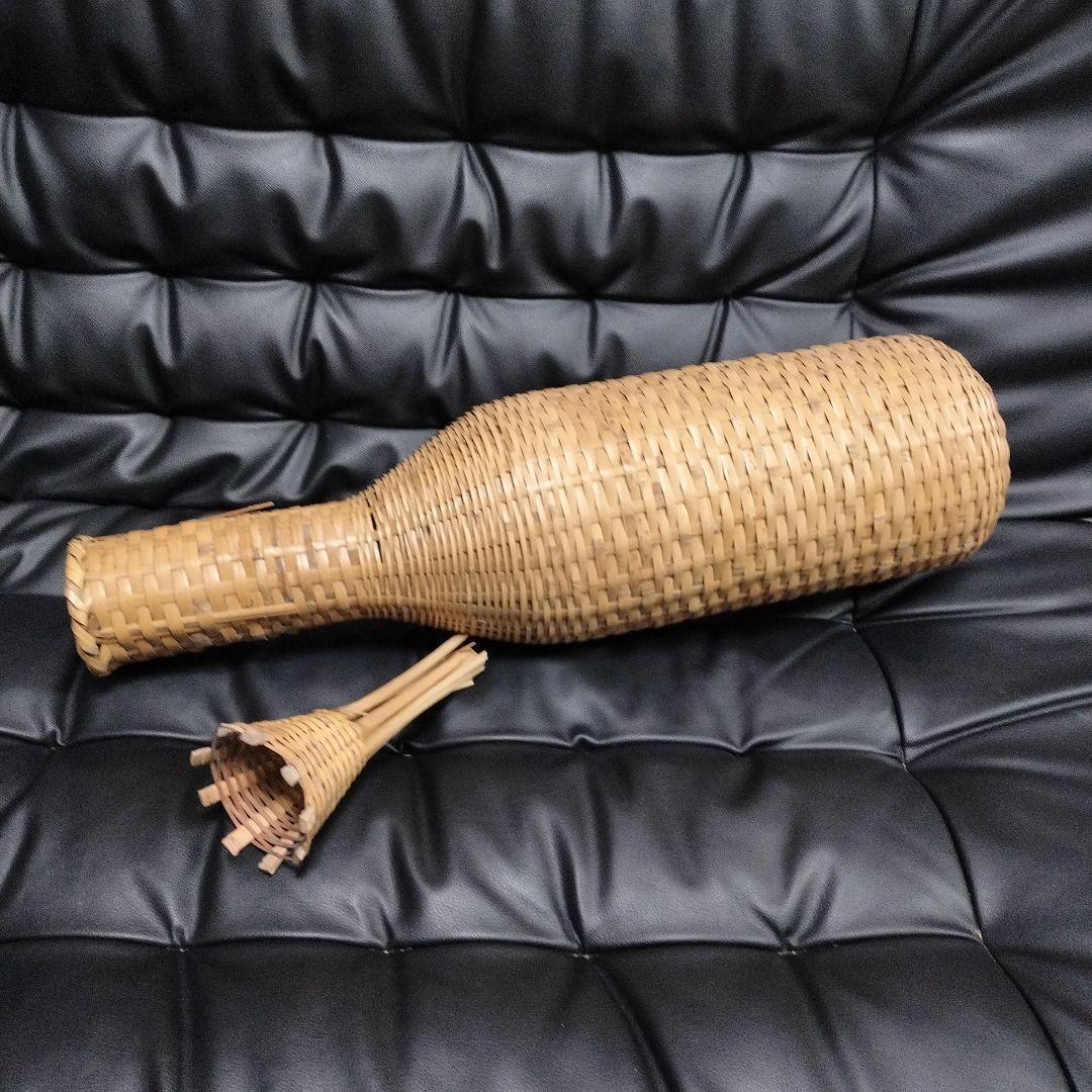 竹筒 うなぎ 仕掛け もんどり 竹籠 昭和 レトロ