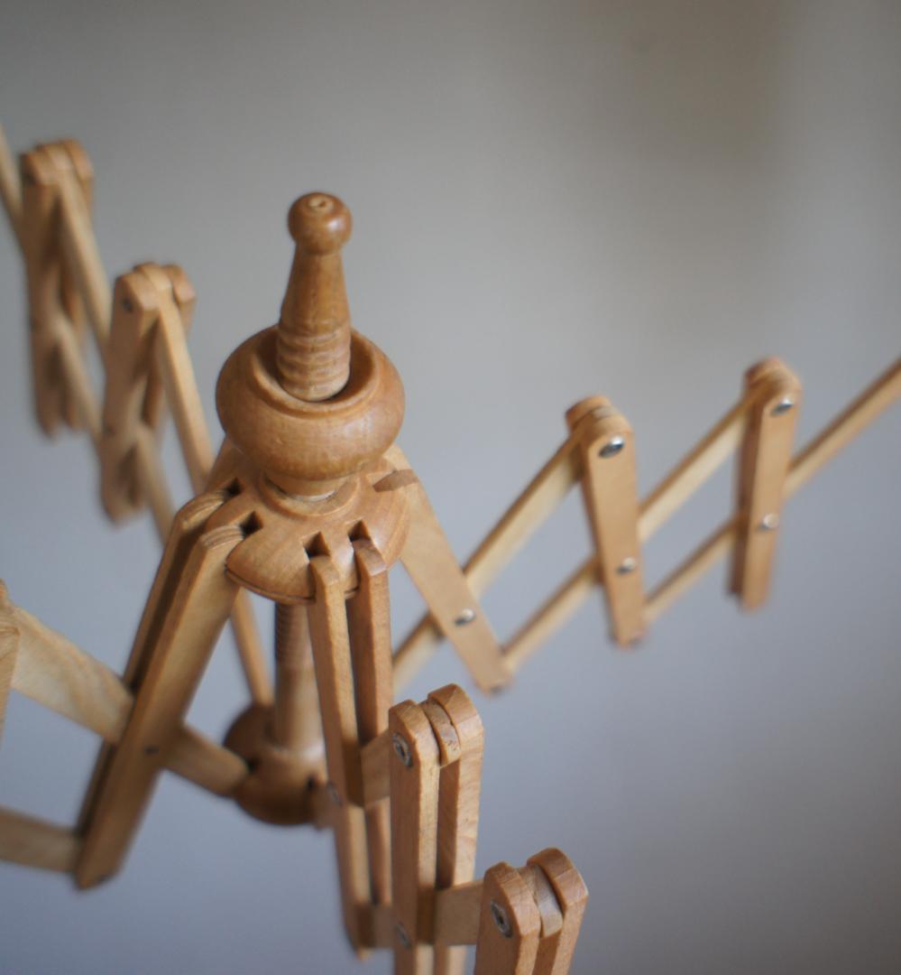 かせくり機　小型　ブロカント　天然生活　paris　蚤の市　古道具　アンティーク