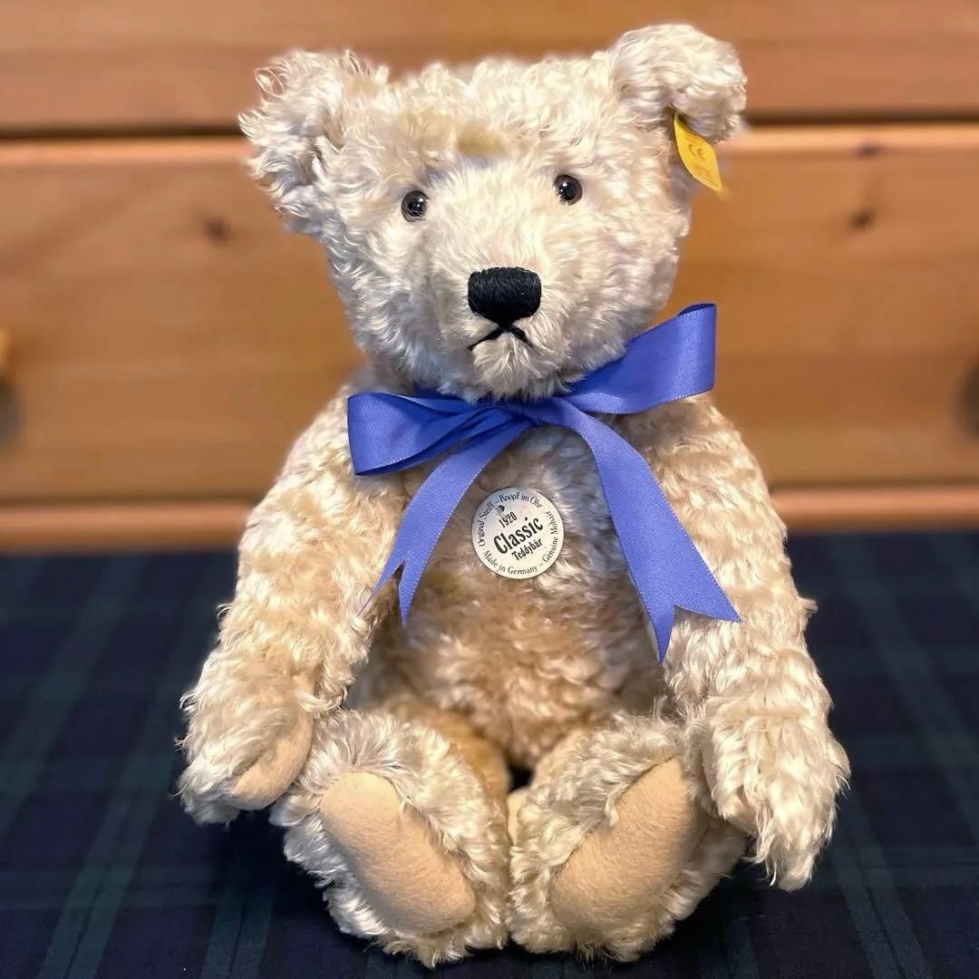 シュタイフ　テディベア　クラシック　36cm　タグ付き