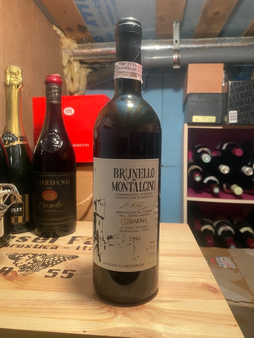 1991年ブルネッロ ディ モンタルチーノ チェルバイオーナ