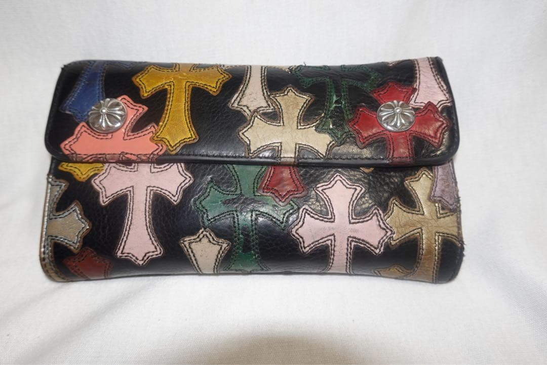CHROME HEARTS マルチカラー 財布 ウェーブ※説明分読んで下さい！