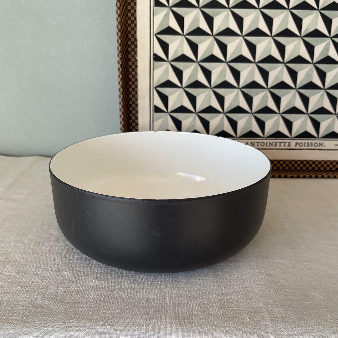 ARABIA FINEL 琺瑯ボウル 人気のマットブラックアラビア カイフランク
