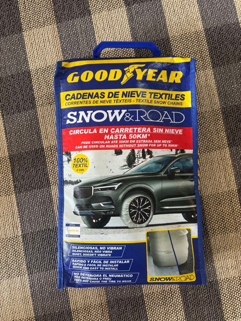 GOODYEAR  & ROAD テキスタイル雪チェーン