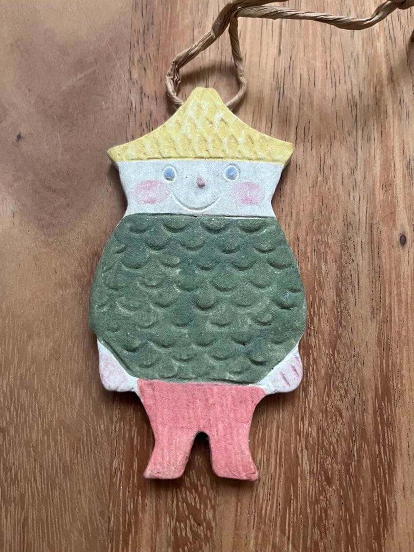 鹿児島睦さん　小人　壁掛け　オーナメント　2010年作品　biotope