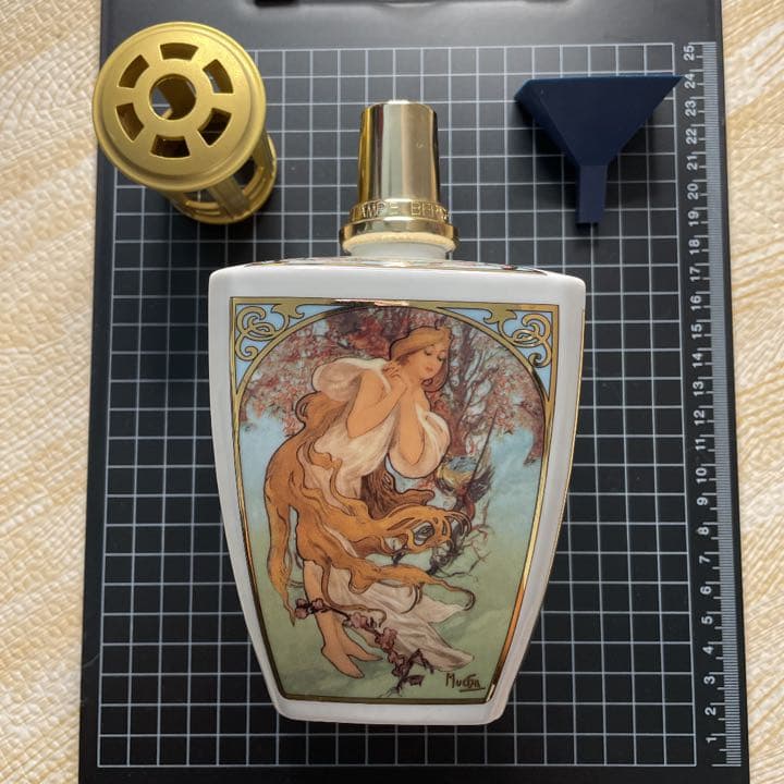 ランプベルジェ　ミュシャ（四季）