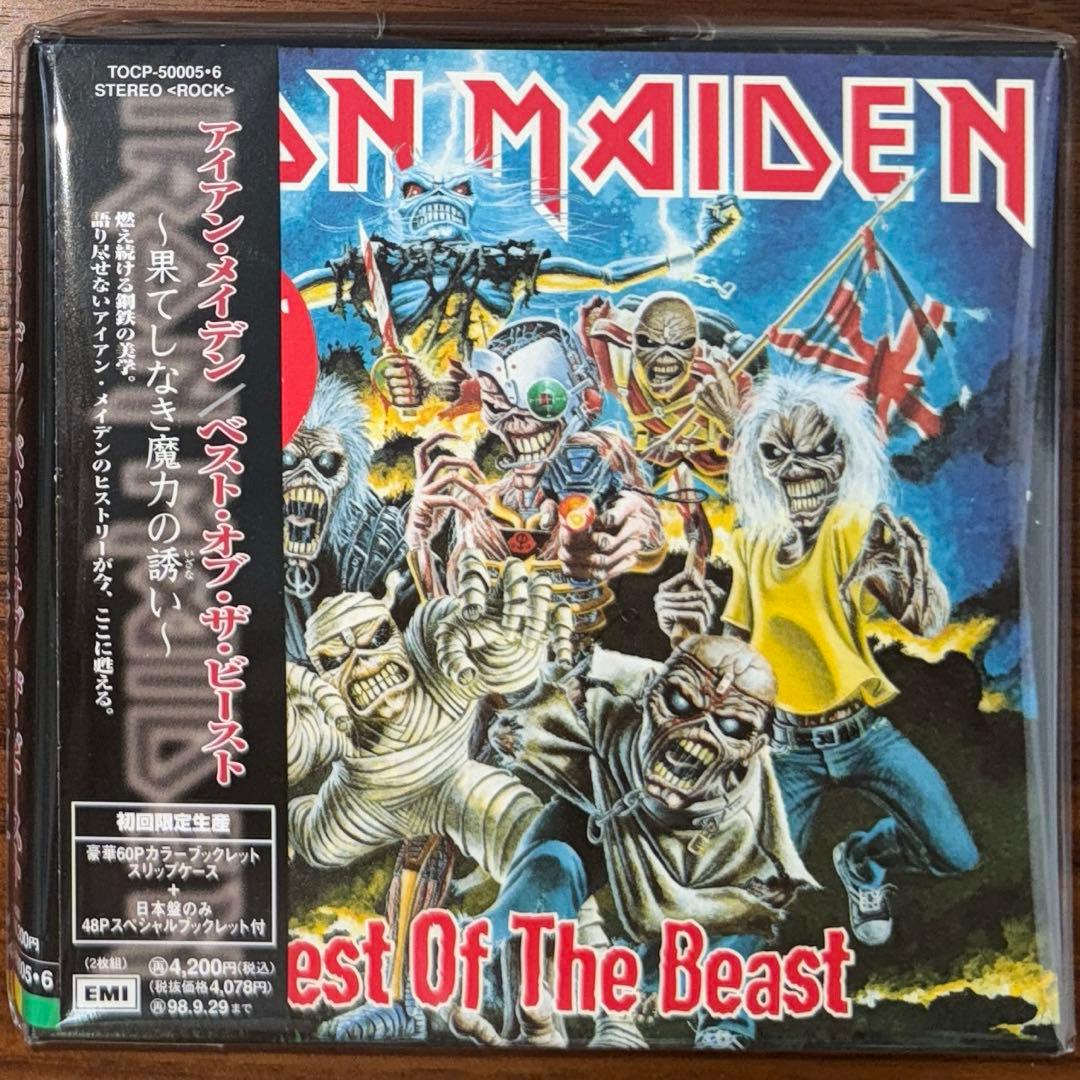 国内版！2CD！IRON MAIDEN / ベスト・オブ・ザ・ビースト