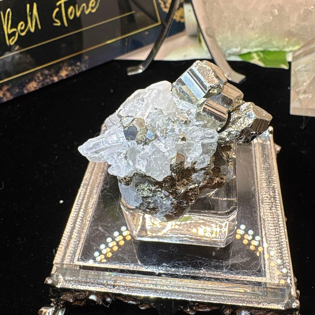 シェリル様 水晶パイライト共生原石♡No.1508 10点おまとめ