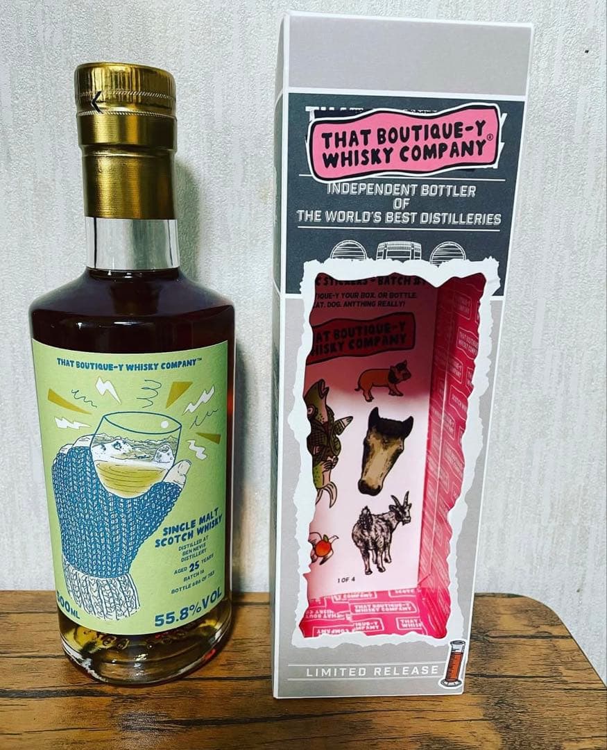 ベンネヴィス 1996 25年　 ブティックウイスキー