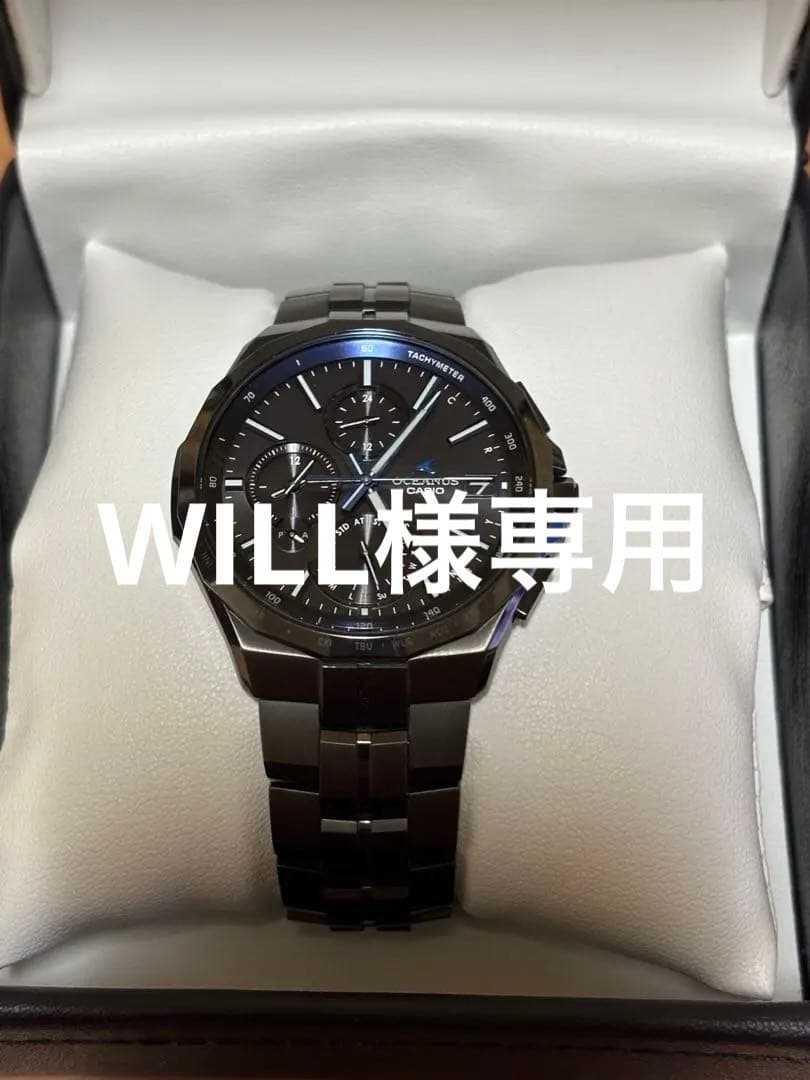 カシオ オシアナス　Manta OCW-S5000B-1AJF