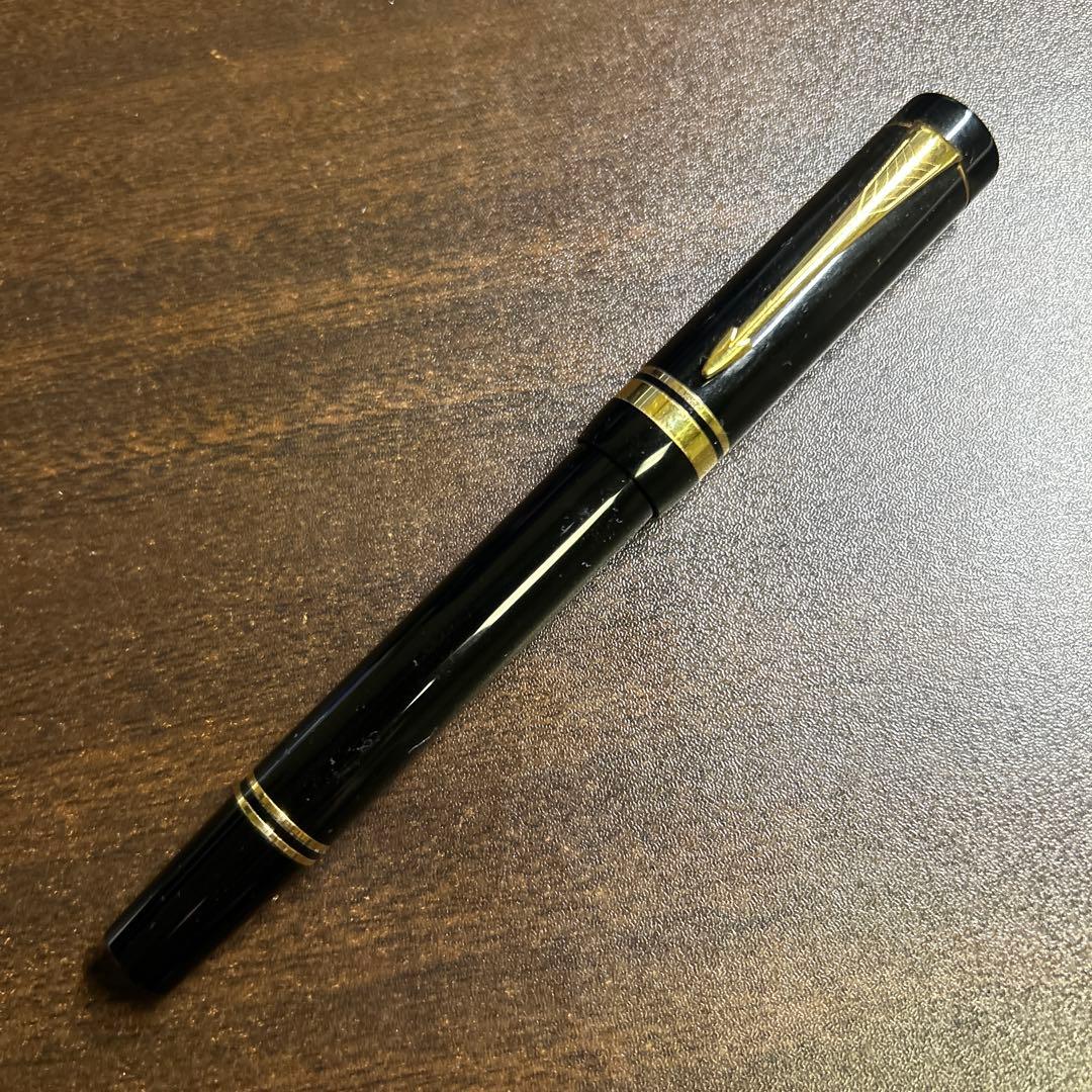 万年筆 PARKER DUOFOLD パーカー デュオフォールド18K750 F