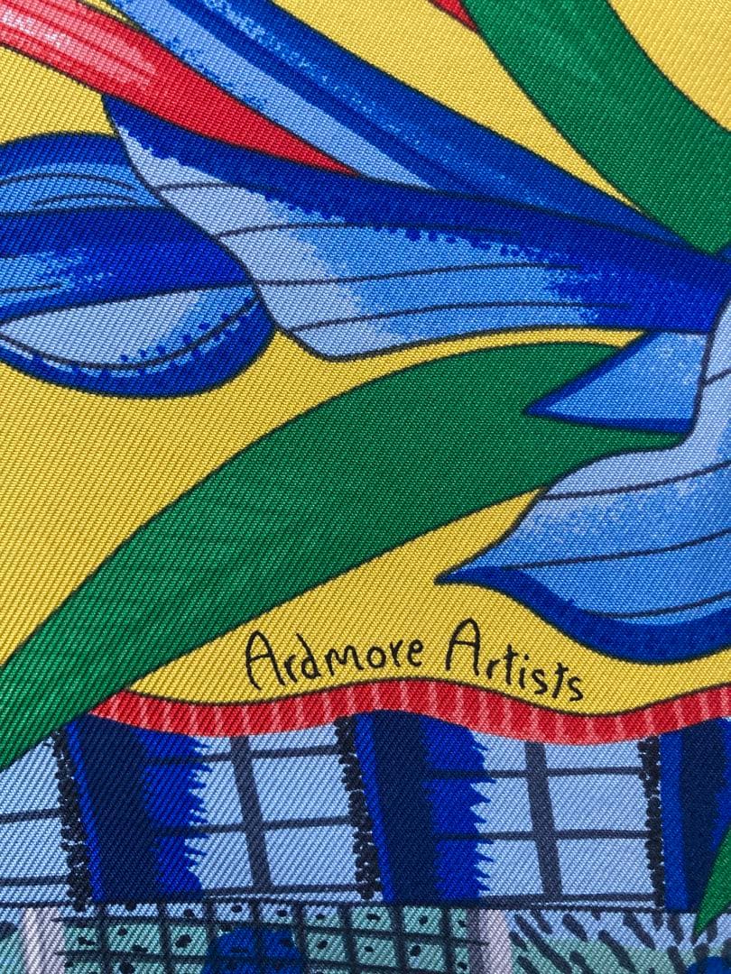 エルメス　LA MARCHE DU ZAMBEZE スカーフ　カレ90