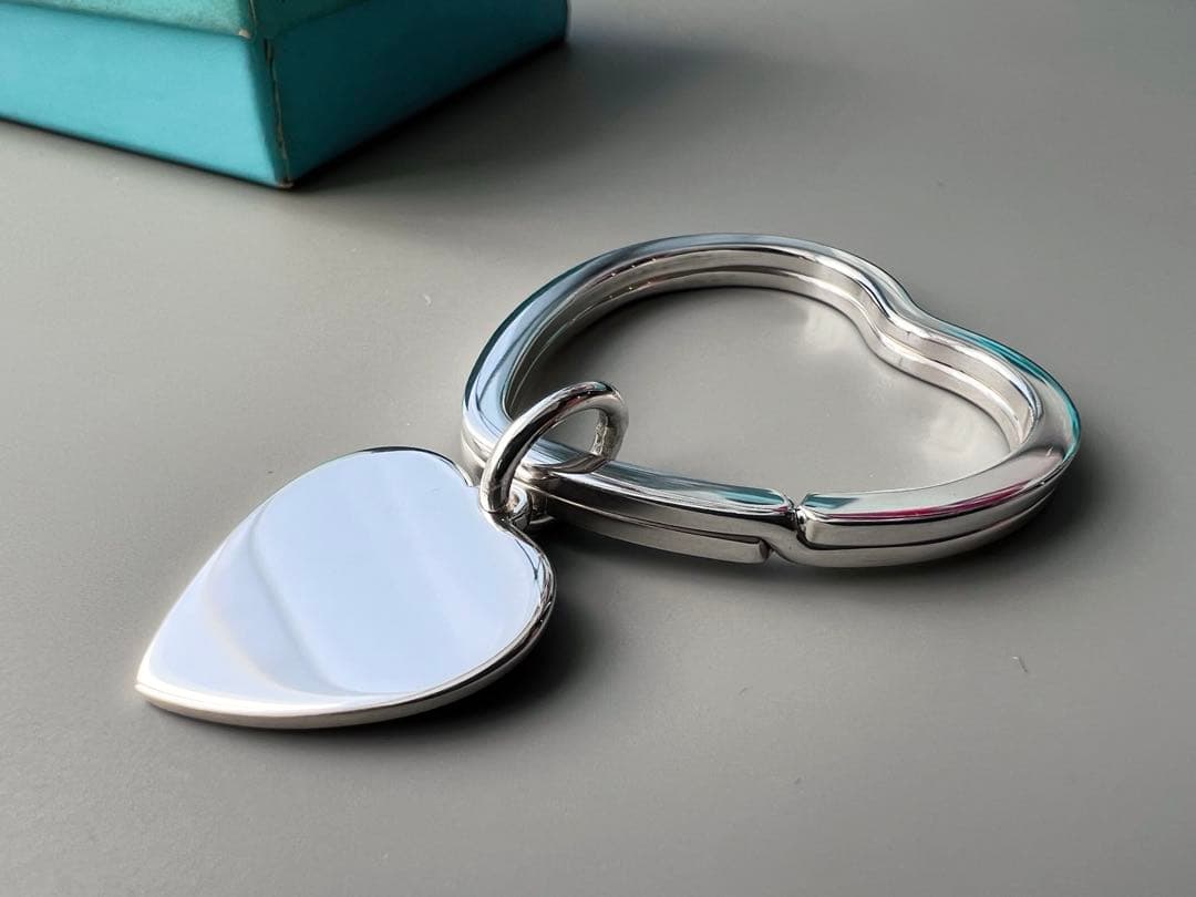 ティファニー　ハート　キーリング　美品